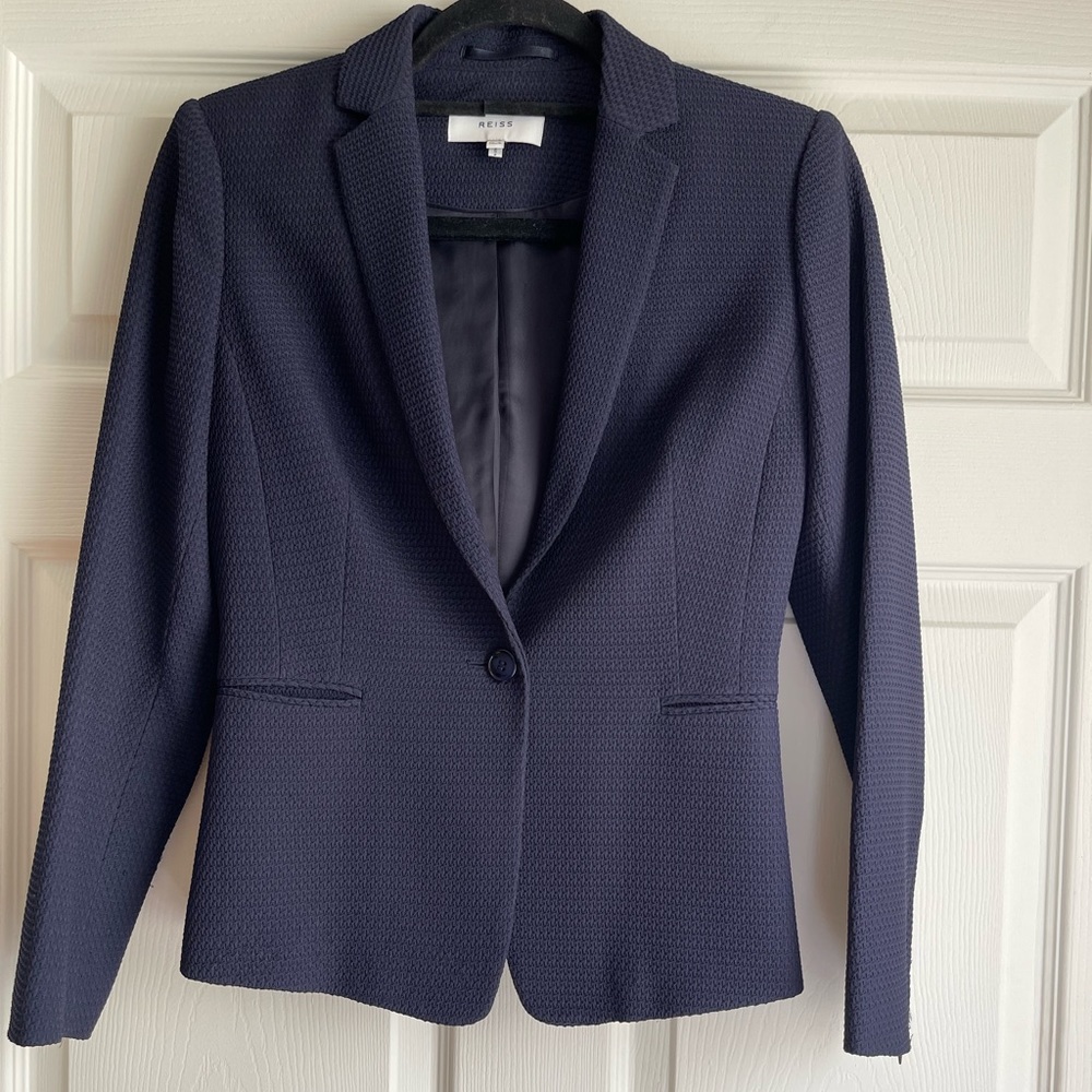 Reiss. Blazer Navy. Size-4US